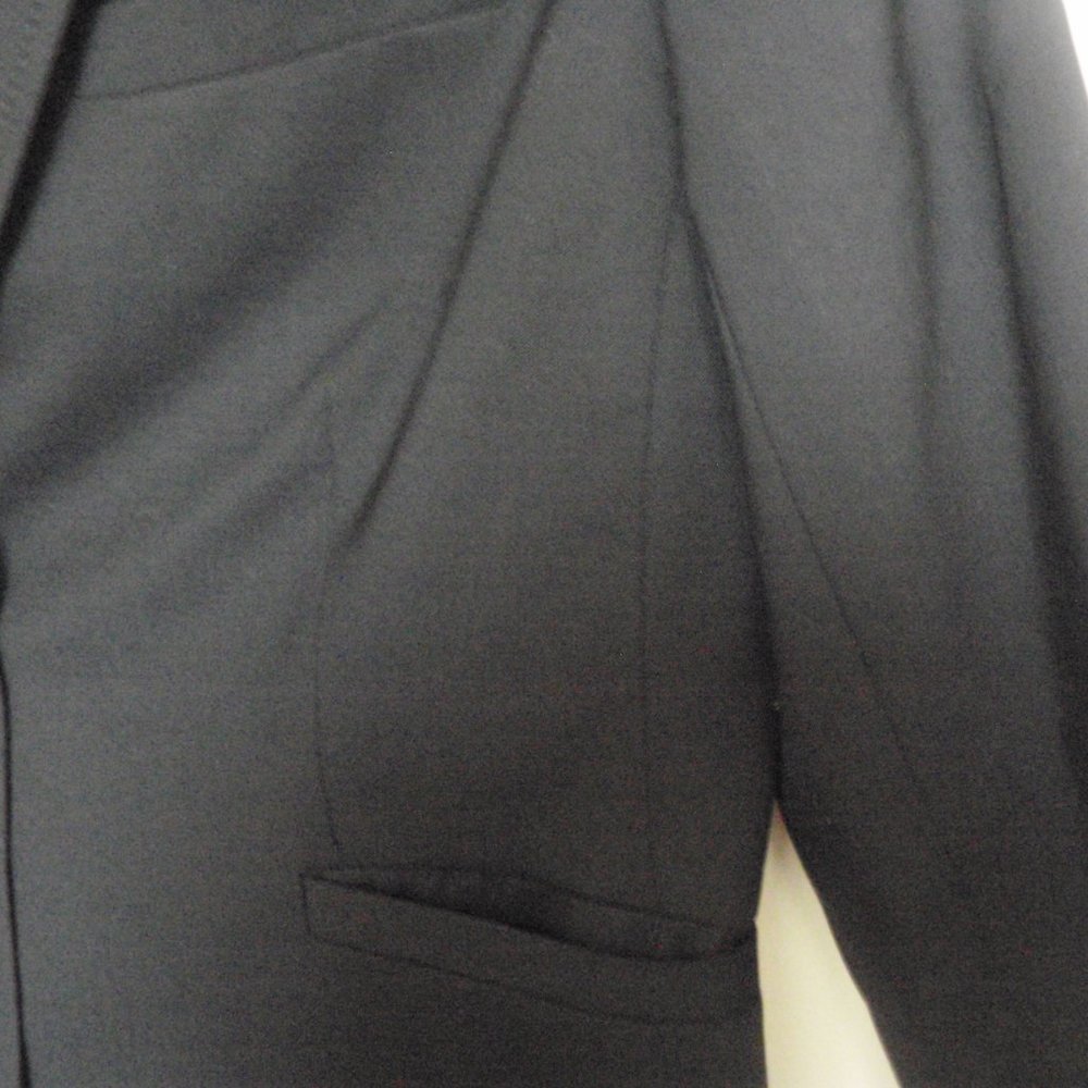 J. Crew | Black Classic Two Button Wool Blazer - image 6